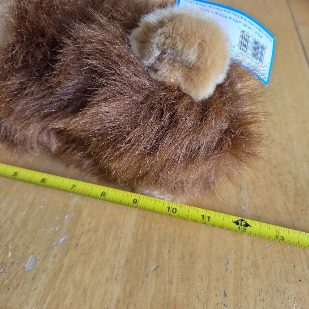 Kids Preferred Vintage 2001 Plush Sitting Leo Lion Stuffed Animal Toy 12 inch